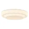 Luz de dormitorio principal en estilo crema, luz con forma de pastel, luz creativa nórdica acogedora y romántica para habitación, luz de techo moderna para estudio que protege los ojos