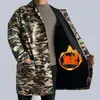 Delantal Impermeable y a Prueba de Aceite Engrosado con Forro Polar, Ropa de Trabajo para Hombres y Mujeres con Capucha para Uso Exterior en Invierno, Estilo de Longitud Media