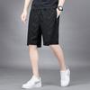 Shorts de seda de hielo transfronterizos para hombre, pantalones sueltos de verano de cinco puntos para hombre, ropa exterior deportiva de cinco puntos, pantalones de playa, pantalones al por mayor