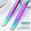 Pinça para Cílios para Transplante de Cílios, Pinça de Aço Inoxidável para Plantio de Cílios Postiços, Ferramenta Auxiliar com Pontas Coloridas Curvas para Nail Art
