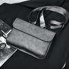 Bolsa de Pecho, Bolso Cruzado de un Solo Hombro, Bolso Casual Retro para Hombre, Mochila Sencilla, Bolso Pequeño de Color Sólido para Hombre, Moderno, de Moda y Versátil