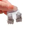 Pendientes Colgantes de Zirconia con Textura Espiral Aguja de Plata, Moda Retro, Temperamento Exquisito, Lujo Ligero, Pendientes de Gama Alta para Mujer