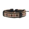 Una variedad de pulsera de piel de vaca joyería joyería de moda encaje vintage bordado a mano punto escénico nacional de Yunnan moda