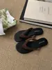 Chanclas NUOQILIN estilo vacaciones de verano, combinación de colores retro, versátiles, sandalias de playa para mujer para exteriores