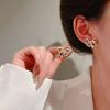 Pendientes de lazo de diamantes negros con destellos para mujer, estilo Chanel 2022, accesorios sencillos para las orejas, pendientes de lujo pequeños y ligeros de moda.