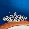 Corona de novia, vestido de novia, tocado, cumpleaños, ceremonia infantil, actuación, Joker, diamantes de imitación, princesa, diadema, corona, venta al por mayor