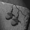 Pendientes Transfronterizos Europeos y Americanos Nuevos de Acción de Gracias Otoño Hoja de Arce Pastel de Calabaza Piña Acero Inoxidable Moda Pendientes Colgantes