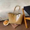 Bolsa feminina de couro oleado texturizado de alta qualidade, nova moda 2026, bolsa de ombro vintage para o dia a dia, bolsa tote para sair para o trabalho