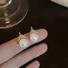Nuevos Pendientes de Árbol de Navidad con Circonita Rosa Dulce para Otoño e Invierno 2024, Elegantes y Lujosos, Pendientes y Accesorios para Orejas Versátiles de Navidad