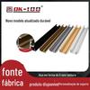 Ferragens para Móveis Puxador Invisível Nórdico em Forma de G, Liga de Alumínio Sem Furo para Porta de Armário/Guarda-Roupa