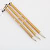 Xunyixuan venta al por mayor Tang Yi Ou Kai Ou Kai y Mao set de pinceles amarillo antiguo bambú pincel punta Flexible Polipropileno frontal