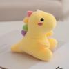 Muñeco de Peluche de Dinosaurio para Colgar en Llavero de Tiktok Venta al por Mayor Artículos de Puesto Callejero Muñeco Bolsa Llavero Juguete Juguete de Peluche de Dinosaurio