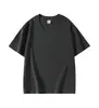 Camiseta de Algodón con Hombro Caído de Manga Corta con Cuello Redondo Color Sólido Ropa de Grupo Ropa de Clase para Hombres y Mujeres Viaje Diario