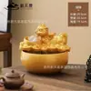 Novos Ornamentos Tianquan Dourados Pixiu da Sorte Água Corrente Umidificação por Água Circulante Decoração para Casa e Escritório Feng Shui Presente de Inauguração