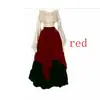 2019wish Nuevo vestido largo de fiesta europeo y americano para mujer Disfraz Renacentista Medieval