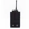 Funda Portátil de Seguridad para Walkie-Talkie Exterior Bolsa de Protección Cinturón Combinado Molle Colgante Hecho a Medida 1134