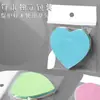 Notas Post-it para estudiantes, notas adhesivas microadhesivas, pegatinas de etiquetas con forma de corazón, marcadores autoadhesivos, notas lindas estilo ins