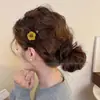 Grampo Lateral Clareador Outono/Inverno Feminino Retrô Sem Costura High-End Grampo para Franja Estilo Coreano Atmosfera Fashionável Grampo de Uma Palavra Acessórios de Cabelo