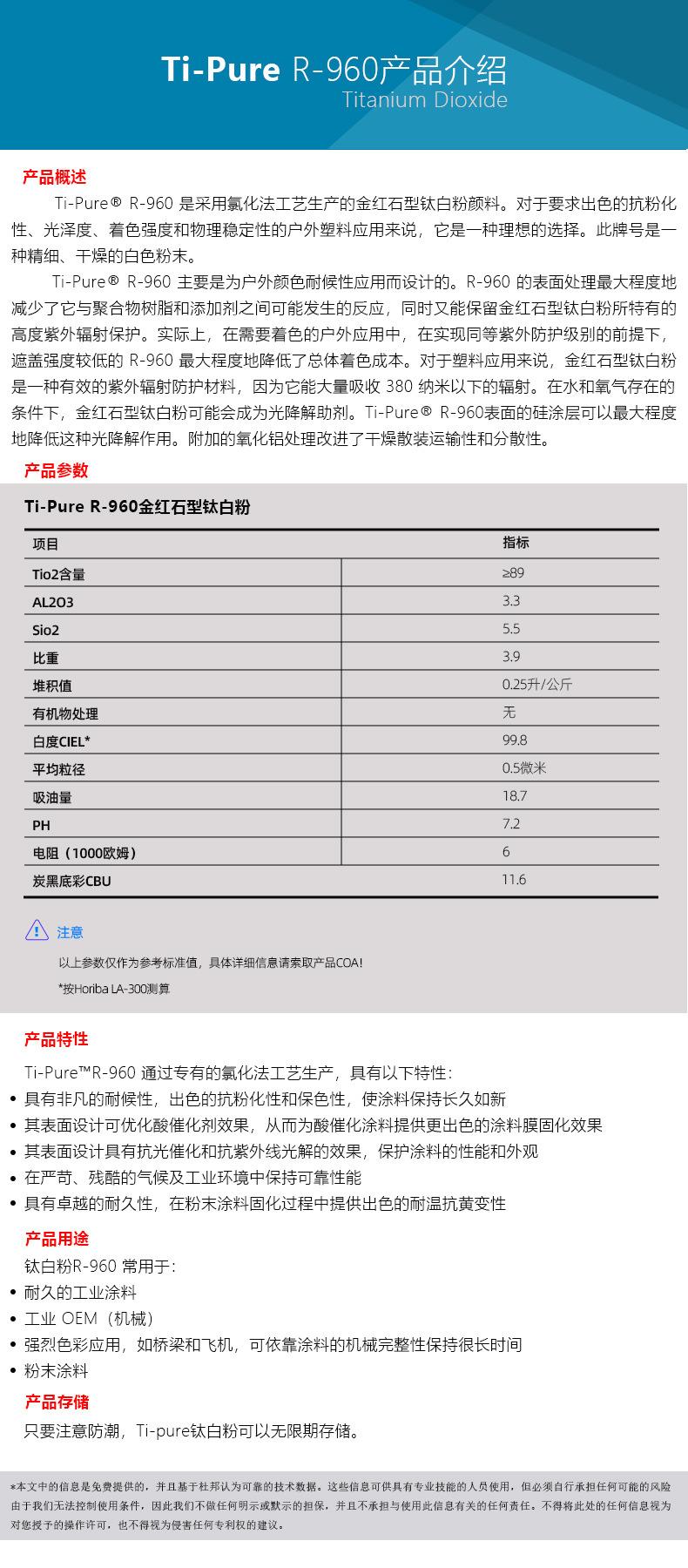 R-960产品介绍