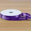 Rolo Grande de Fita Floral de 80 Jardas, Rolo Grande de Fita Decorativa para Laço de Presente Floral de Poliéster Inglês