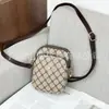 Guangzhou Hengli Nueva Bolsa para Teléfono Móvil Mujer 2024 Retro Textura de Alta Calidad Versátil Bolso Pequeño Cuadrado de Hombro Cruzado