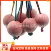 Suministro directo de fábrica bola de cedro rojo 35 mm madera natural bola de incienso para zapatero armario a prueba de insectos a prueba de humedad desodorización bola de madera de incienso expansiva