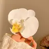 Vacaciones en la playa clip floral de plátano para el pelo pinza de garra floral de dopamina para recogidos en la parte posterior de la cabeza accesorio para el cabello adorno para el pelo