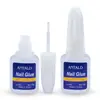Suministros para Uñas al por Mayor Pegamento para Uñas 10g Botella Azul con Aplicador Pegamento Pegamento para Tips de Uñas en Stock Transparente Hielo al por Mayor