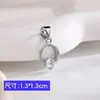 Venta al por mayor de fábrica accesorios colgantes para joyería pequeña que no se decoloran para hacer tú mismo color colgante de collar pulsera al por mayor Europa y Estados Unidos transfronterizo