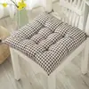 Cojín Cuadrado de Lino para Asiento Dropshipping Cojín para Asiento Tatami Silla de Comedor Oficina Niños Estudiante Cojín para Silla de Casa Venta al por Mayor