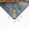 Nuevo taladro para uñas con forma de oso, joyería para uñas, taladro de cristal Aurora, pegamento mágico, color caramelo, taladro para decoración de uñas con forma de oso de dibujos animados