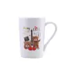 Exquisitos regalos pequeños de actividades de alta calidad y alto valor para niños, taza con apertura de drenaje, toalla de oso, cerámica