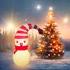 Decoración de muñeco de nieve inflable LED nueva transfronteriza decoración colgante de Navidad para patio decoración de escena Muñeco de Nieve de Navidad al por mayor