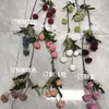 Amazon Color Otoñal Flor Artificial Crisantemo Bola de Diente de León de 5 Cabezas Decoración para el Hogar Mesa de Comedor Entrada Arreglo de Boda Flor Artificial