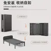 Cama plegable para descanso de almuerzo cama plegable para adultos cama plegable para el hogar cama simple cama de hierro para oficina cama cómoda con estructura de acero