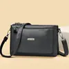 Bolsa Simples Nova para Mãe de Meia-idade e Idosa Bolsa de Mão Retrô Fashionável Bolsa Quadrada Pequena Tendência para o Dia a Dia Ombro Único Transversal