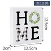 Letrero Decorativo del Día de la Madre Adornos de Madera con Lema Decoraciones Creativas para Pared del Hogar Adornos Accesorios Pastorales