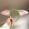 Divertida diadema de Shrek, creativa y linda para mostrar fotos, para vestir, con horquilla, súper linda diadema para mujer, nueva