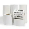 Papel Sintético Térmico a Prueba de Cinco Elementos, Resistente a Bajas Temperaturas, Resistente al Desgarro, Papel Térmico para Congelación de Alimentos Frescos en Cadena de Frío, Pegatinas de Etiqueta de Refrigeración para Supermercado