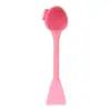 Dispositivo de Limpeza Facial de Silicone Personalizado pelo Fabricante, Ferramenta de Massagem, Escova Multifuncional Tipo Esfumar para Massagem Facial e Remoção de Maquiagem