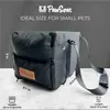 Directo de fábrica, el bolso más vendido a nivel transfronterizo para la consola central del coche de mascotas, bolso transportador de perros portátil, bolso de mano para montar en el coche para perros y gatos pequeños