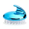 Artefato para Lavar Cabelo Escova de Shampoo Massagem no Couro Cabeludo Adulto Pente de Limpeza de Meridianos Shampoo Raspador de Cabeça de Silicone