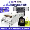 Solución POD de ropa máquina de impresión digital 1.2m alta velocidad tinta blanca máquina de transferencia de calor impresora DTF de 8 cabezales para impresión de camisetas