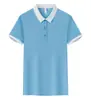 Camisa polo de manga curta em destaque, versátil, confortável, estilosa, unissex, com logo estampado e bordado workwear para grupos