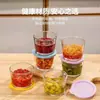 Frasco hermético de vidrio, caja de almacenamiento de pepinillos de grado alimenticio, frasco para encurtidos de refrigerador, frasco de conservación refrigerado, frasco pequeño para kimchi de verduras