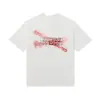Serie de camisetas casuales de algodón puro de manga corta, unisex, de marca moderna, con tres etiquetas completas, patrón digital transfronterizo Margiela, cuello redondo