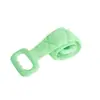 Toalla de baño de silicona para hombres y mujeres para frotar la espalda y eliminar la piel muerta sin dolor para bañarse