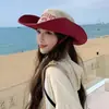 Sombrero de Senderismo para Exteriores, Sombrero de Pescador para Hombre, Sombrero de Pesca con Protección Solar, Sombrero para el Sol, Sombrero de Ala Ancha Estilo Nuevo, Protección UV