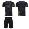 23-24 Huang M Dragón Negro Traje de Fútbol de Club Traje Infantil Traje de Equipo de Entrenamiento para Adultos 16 yardas-2XL