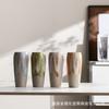 Vaso Cerâmico Luxo Acessível Ornatos Chineses Retrô de Ponta Arranjo de Flores para Sala de Estar Vaso para Flores Secas Vaso de Cerâmica Hidropônica Arranjo de Flores